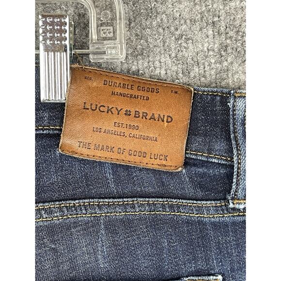 Lucky Brand Jeans Men's 38x30 Blue 110 Skinny Stretch Denim Medium Wash Casual - Picture 6 of 12